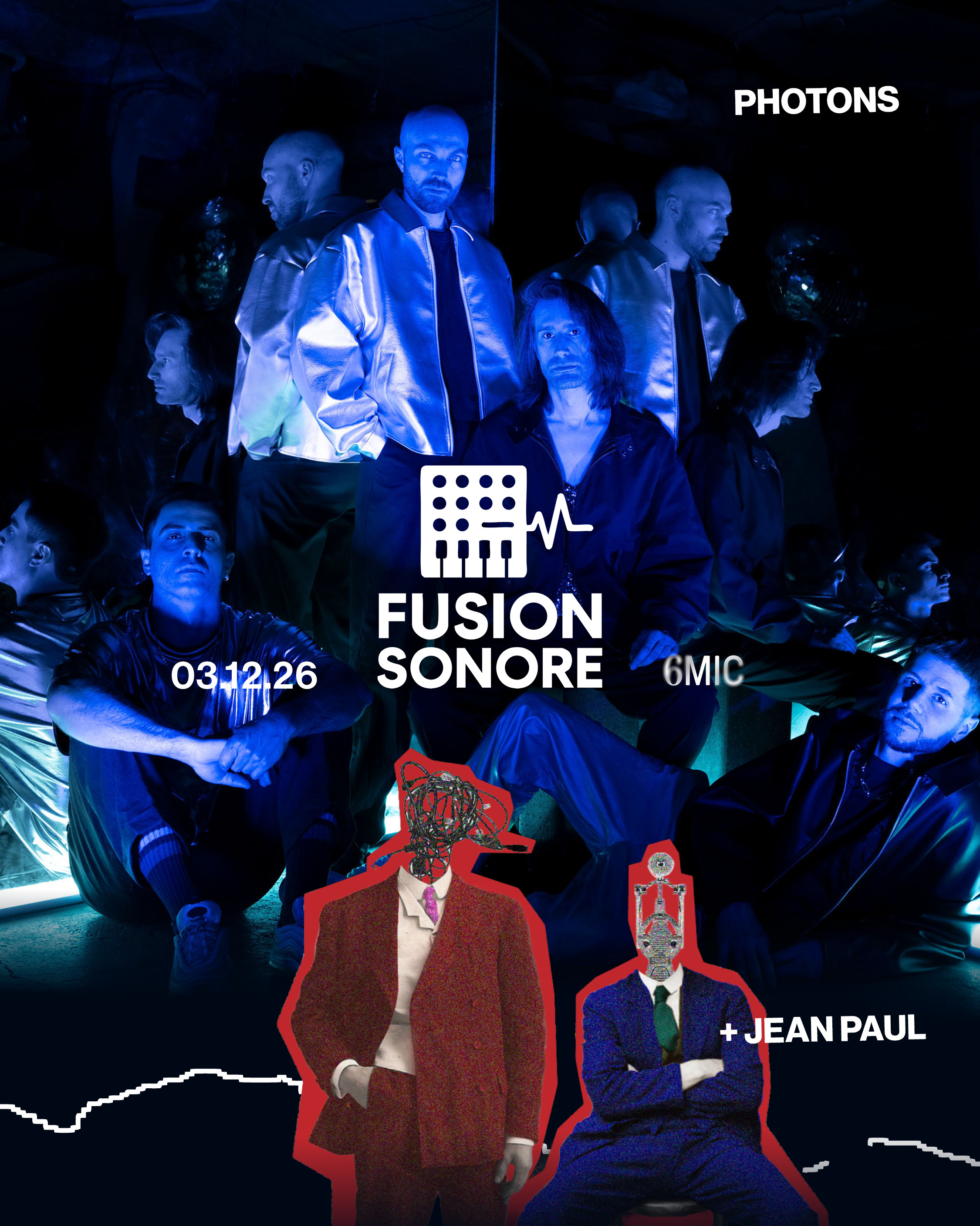Fusion Sonore - Photons en concert au 6MIC le Jeu 3 déc