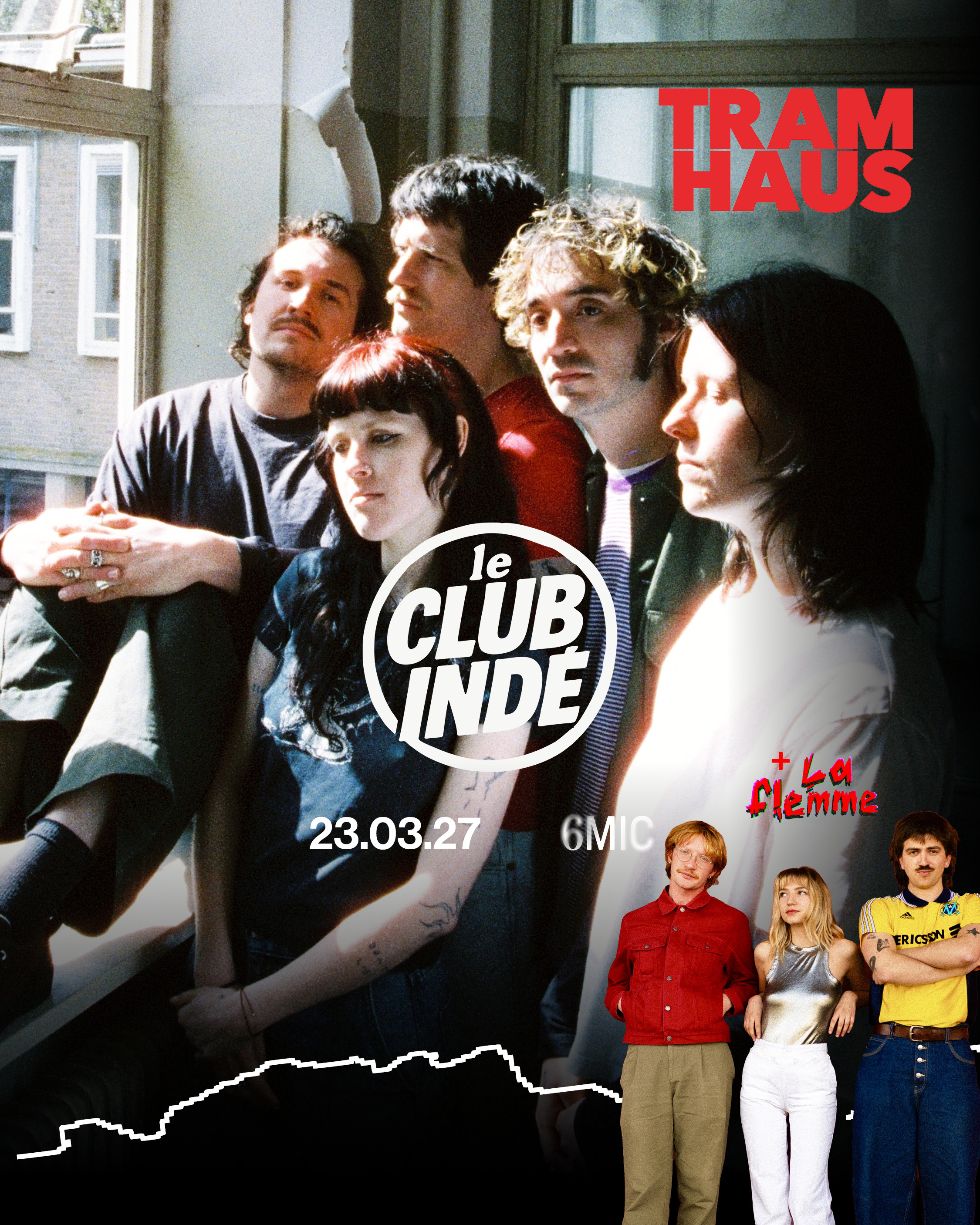 Club Indé - Tramhaus en concert au 6MIC le Mar 23 mars
